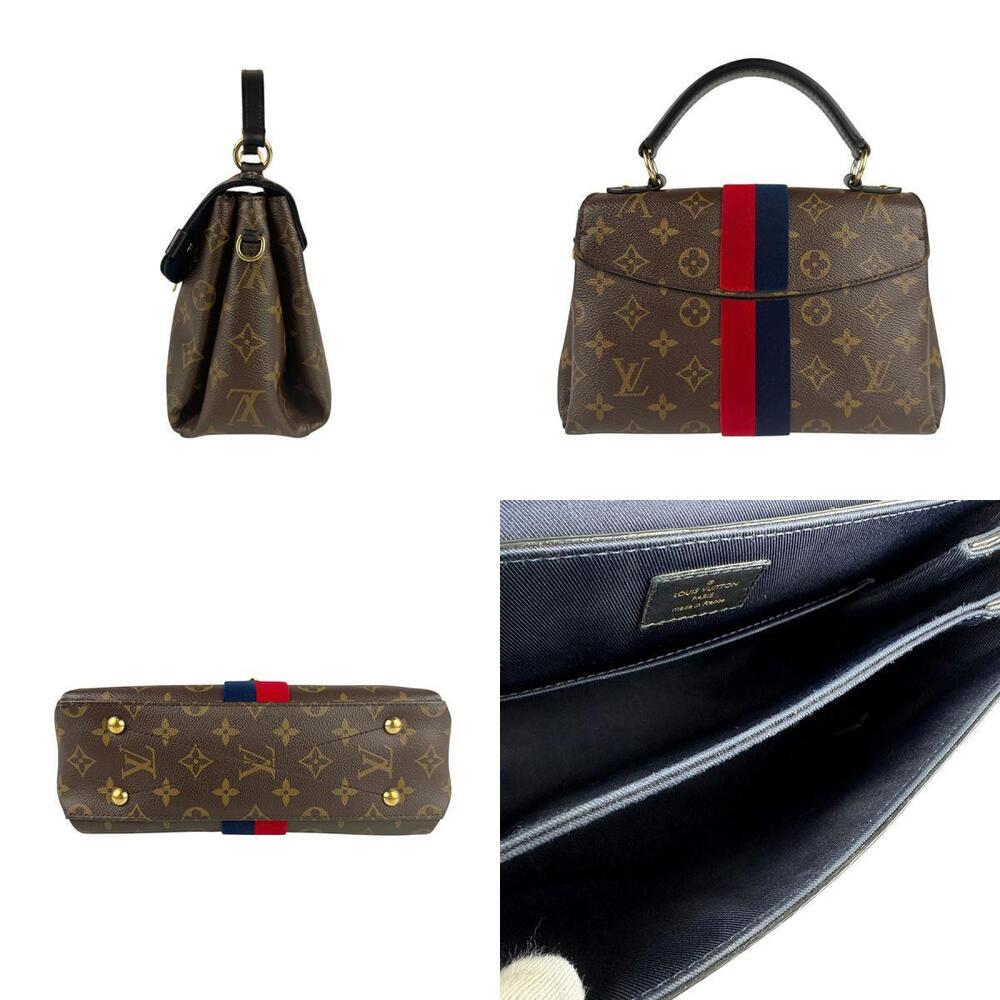 Louis Vuitton Canvas Shoulder Monogram Bag Handbag Georges Brown